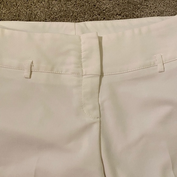 White Beba Cropped Ankle Pants - Picture 3 of 4
